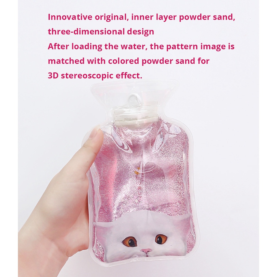 Hot Water Bag - Kantong Kompres Pemanas / Penghangat Badan karakter bayi dewasa mini warm baby Warm Water Bottle Cute Kawaii Cartoon