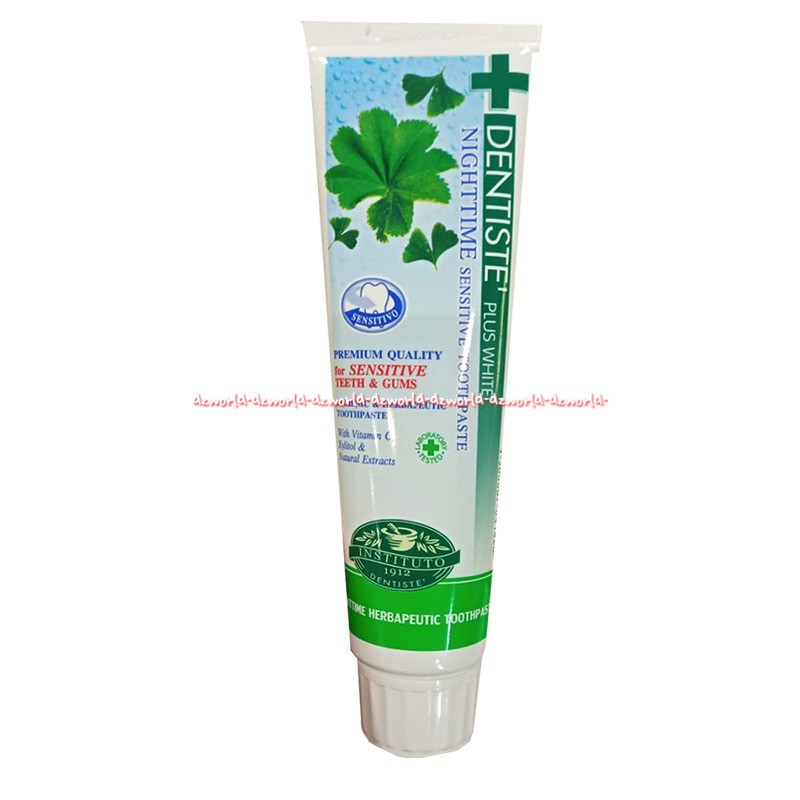 Dentiste Plus White Nightime Sensitif Toothpaste Odol Dentist 100ml Tube Gigi Sensitve Dentis Te