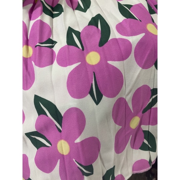 ROK 101 SUSUN MOTIF BUNGA SAKURA // SKIRT MOTIF PREMIUM