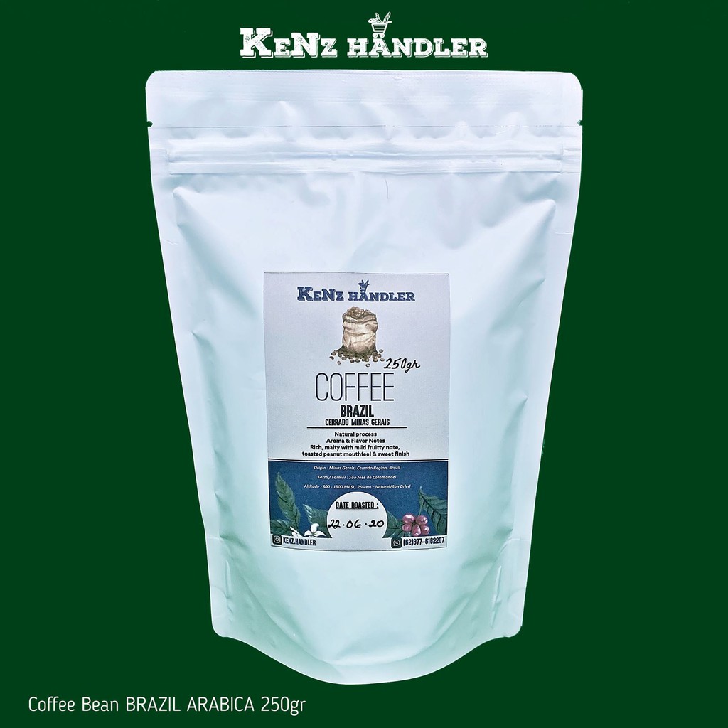 

COFFEE BEAN BRAZIL CERRADO KeNz Händler 250gr