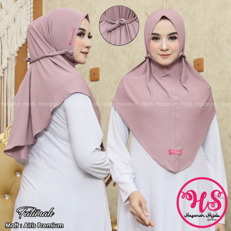 hijab hasanan bergo ori / hijab hasanah non pet bordir hasanah