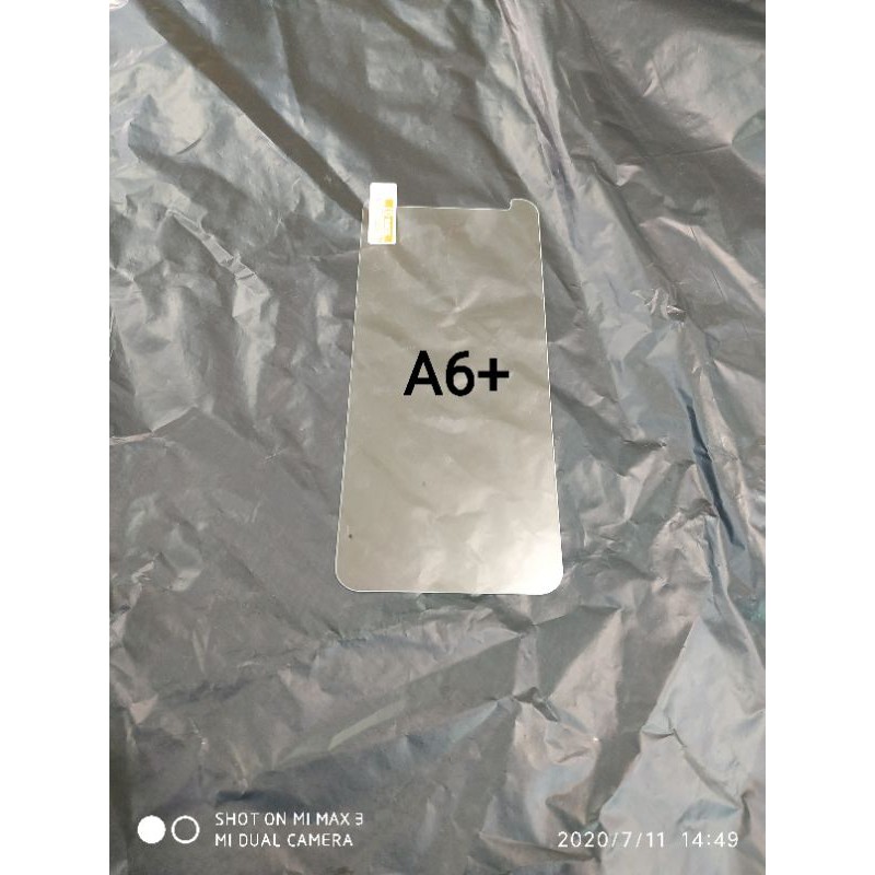Tempered glass bening Samsung A6+ / anti gores Samsung a6+ / anti shock Samsung a6+