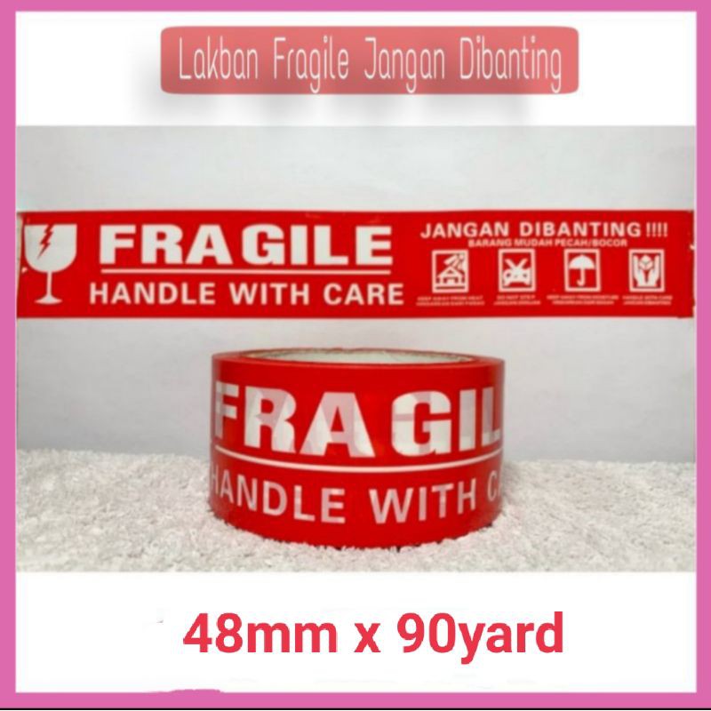 Lakban Fragile 48mm x 90yards