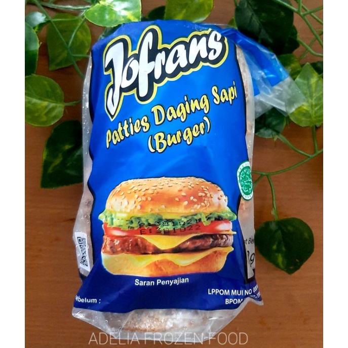 

JOFRANS Patties Sapi Isi 15S 900gr