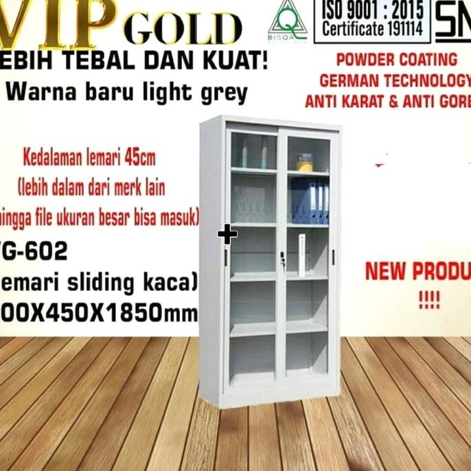 

Lemari Arsip Sliding Kaca Vip Gold Free Ongkir Untuk Wilayah Jaktang Terlaris