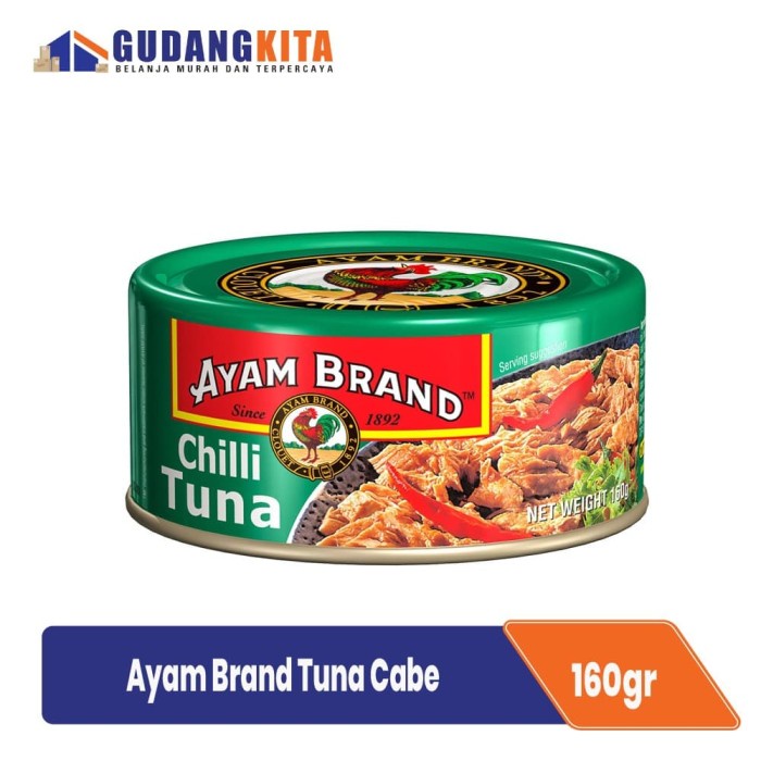 

5ds45ss Ikan Tuna Pedas Cabe Ayam Brand 185G Xa20X1