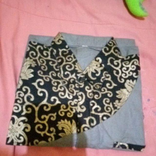 Atasan Batik Dolby Dolbi Dobby Doby Tenun Sutra Tulis Halus Katun Atbm Baron ,sarombit Atasan