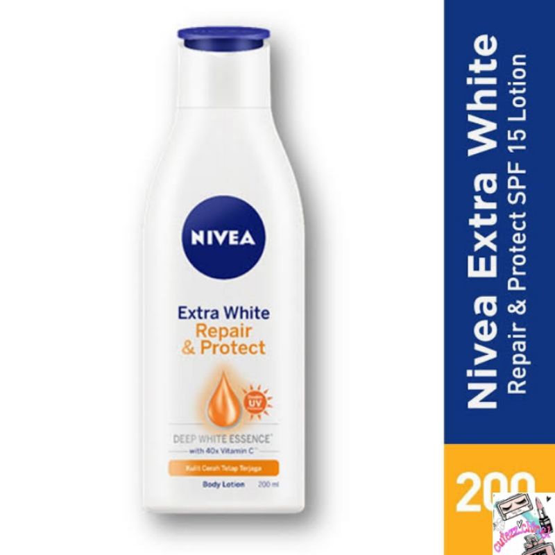 ☃Cutezz_Ching1☃Nivea Extra White Repair &amp; Protect SPF 15