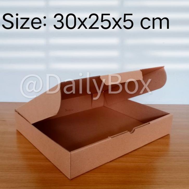 

[Z09QR]⭐ [isi 10pcs] Box Murah, Kardus Packing, Box donat uk 30x25x5 cm .,..,.,,,,.,