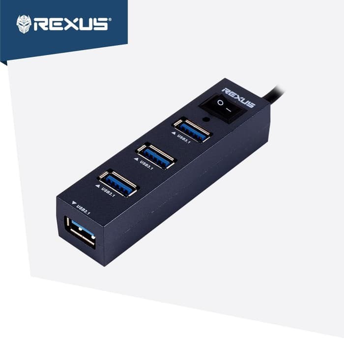 Rexus USB HUB V.3.0 H327 4 Port - RXH-327