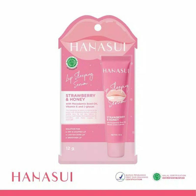 Hanasui Lip Sleeping Serum 100% Original