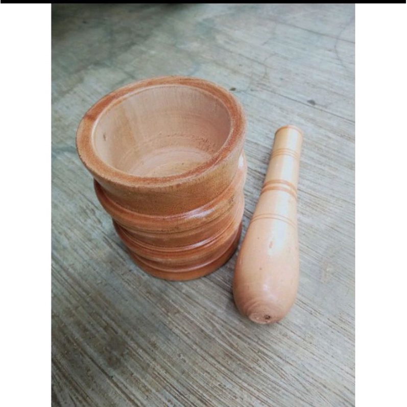 lumpang kayu ukuran besar kayu mahoni