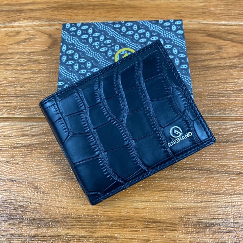 DOMPET PRIA MOTIF BUAYA LOGO DOMPET PRIA LIPAT MURAH DOMPET PRIA KULIT SINTETIS DOMPET COWOK SINTETIS DOMPET LAKI LAKI KULIT MOTIF ANDRANO