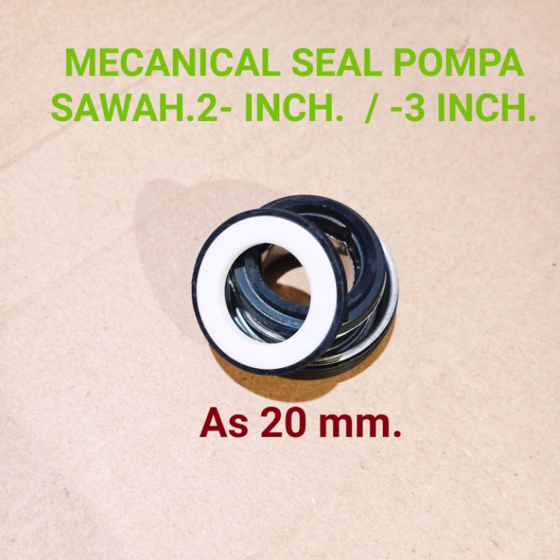 Mechanical seal Kato Sil Pompa Air alkon 2 inci 3 inci,stainlis,pertanian