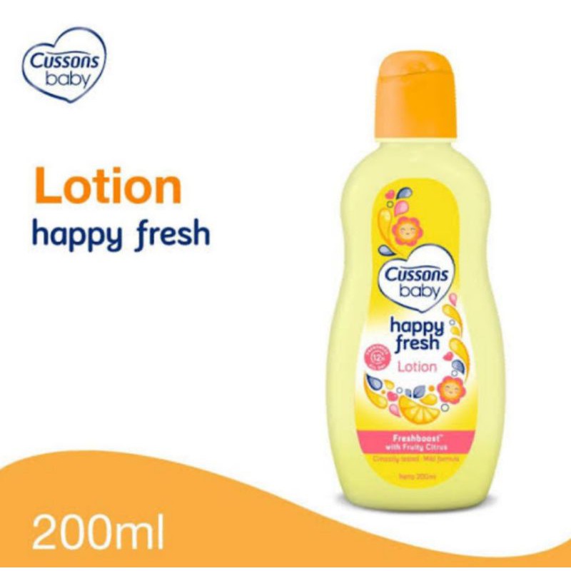 Cussons Baby Lotion Happy Fresh 200ml