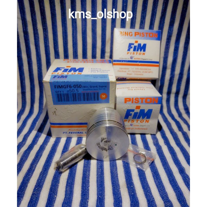 Piston Kit Fim GF6 size 50.5/050, 51/100 Pin 13 (Win, Grand, Supra)