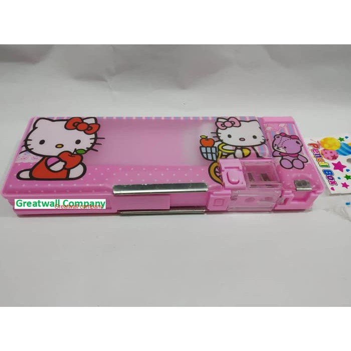 

KOTAK PENSIL 5100M MOTIF PINK HELLO KITTY