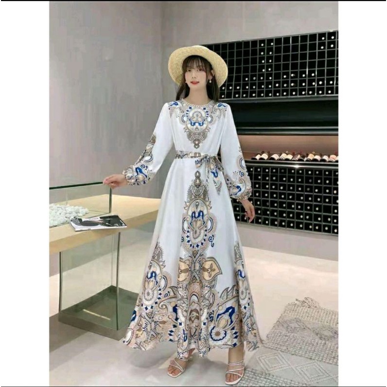 Gamis Bangkok, esstilo dress silk TM