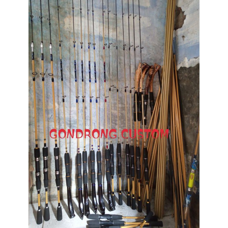 Joran Karbon Sutet sambung bawah