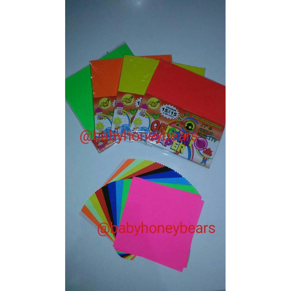 

Kertas origami asturo 15x15 cm