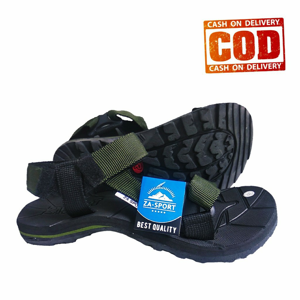 Sandal Gunung Pria / Sandal Murah / Hijau Army