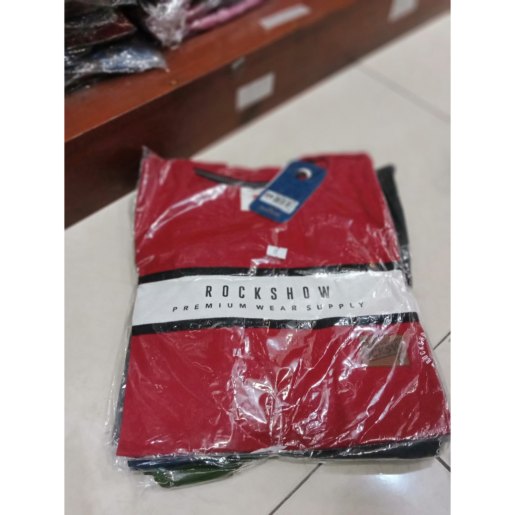 KAOS ROCKSHOW TERBARU BISA COD