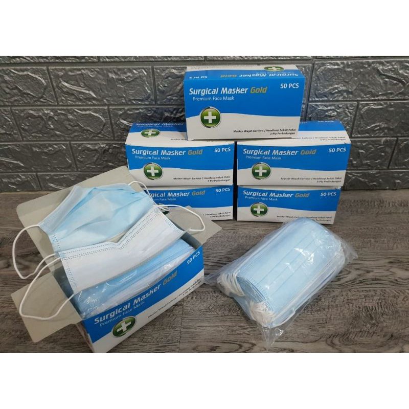 Surgical Masker Gold