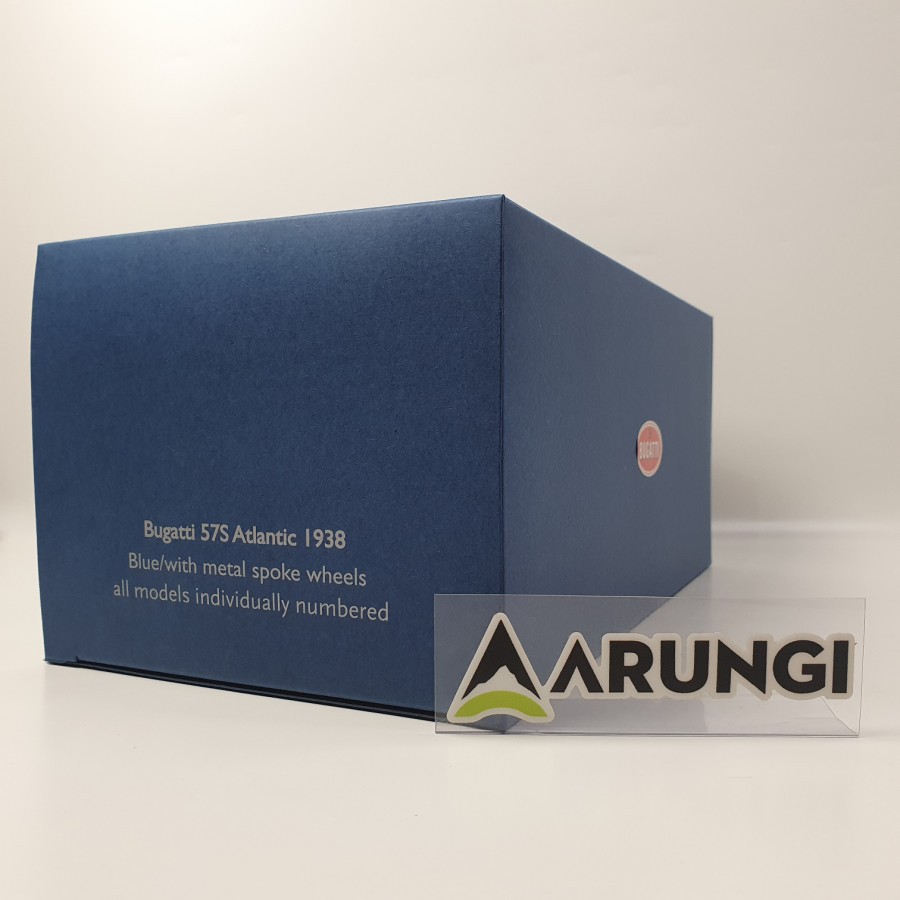 Diecast 1 18 Autoart 70942 Bugatti 57S Atlantic 1938