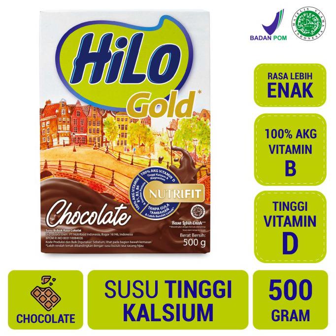 

Big Sale HiLo Gold Chocolate 500gr - Susu Tinggi Kalsium Diskon