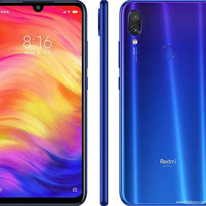TERMURAH REDMI NOTE 7 4/64 GARANSI RESMI TAM - BLUE READY STOCK
