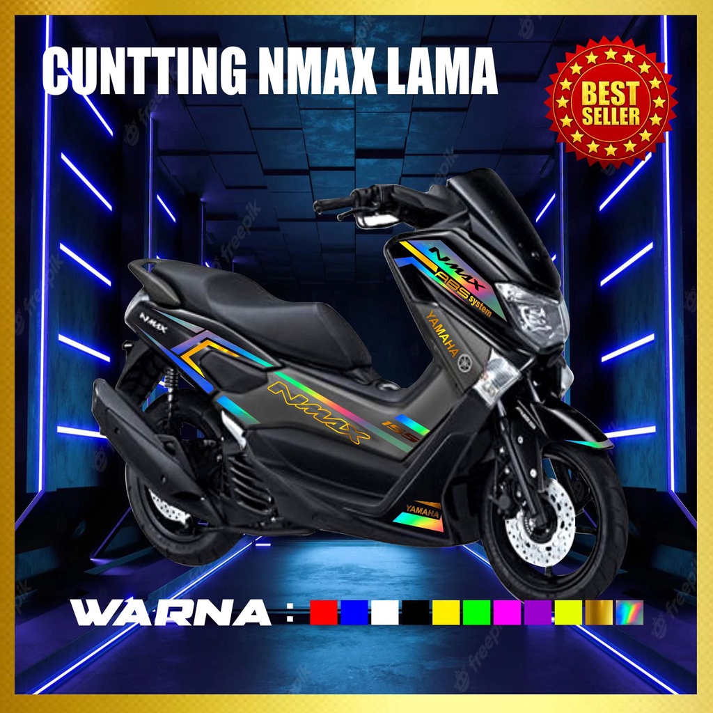 CUTTING STICKER NMAX LAMA STICKER CUTTING NMAX OLD STICKER CUTTING MURAH NMAX OLD