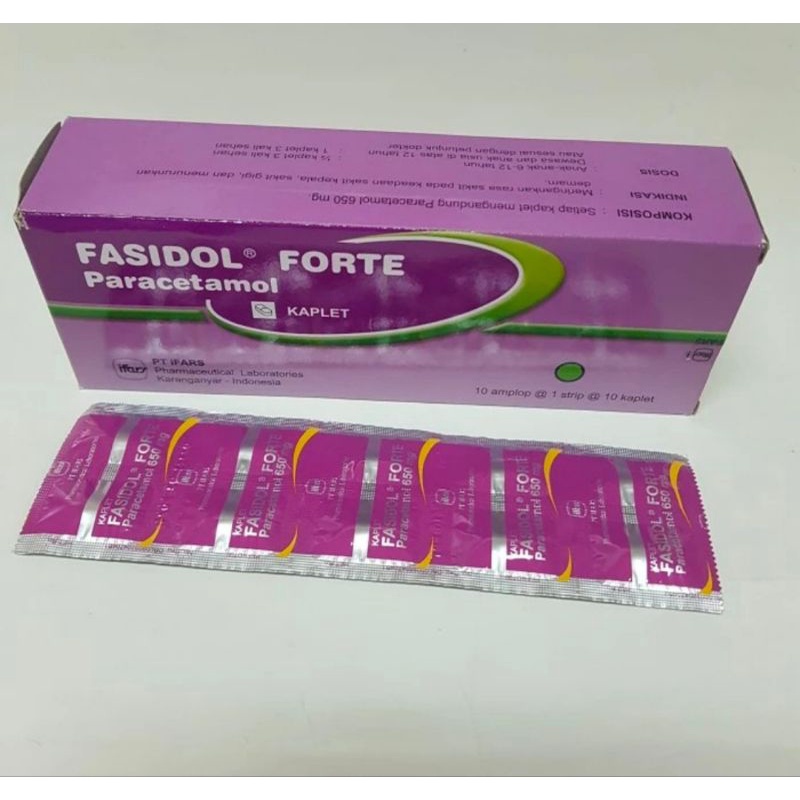 Fasidol Forte 650 mg Strip