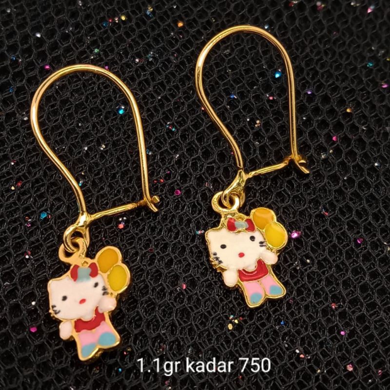 Anting Emas 17 K - 1.1gr Kadar 750 - 2638