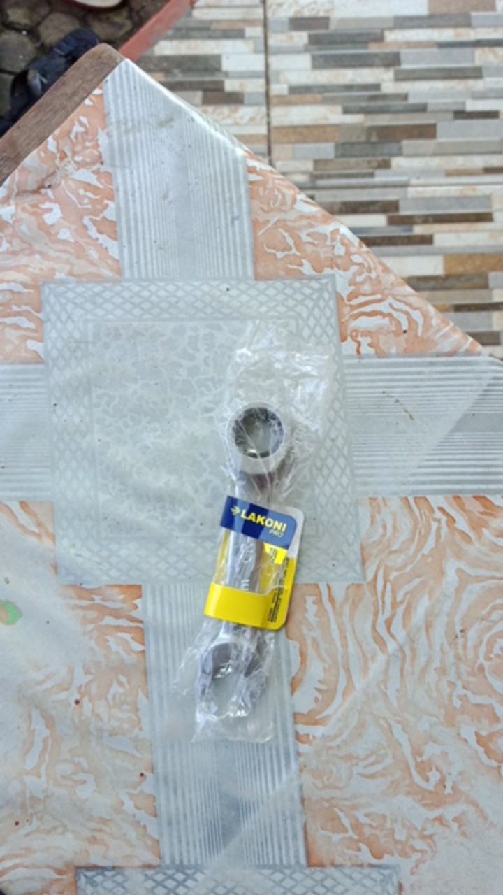 Lakoni Pro Kunci Ring Pas Rachet Pendek 8 - 19 Mm Stubby Gear Wrench