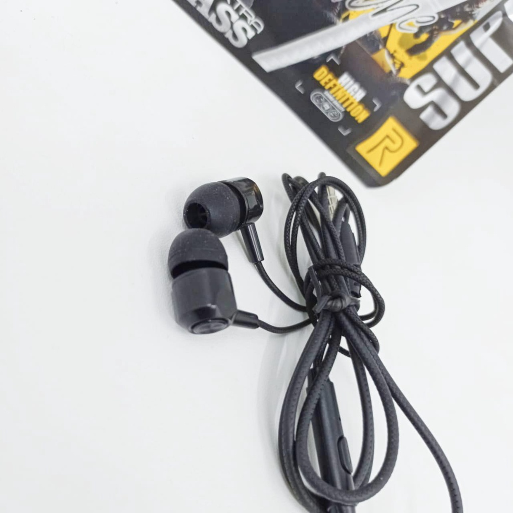 Headset  Realme SK-R34 Earphone Stereo SuperBass Grosir Murah