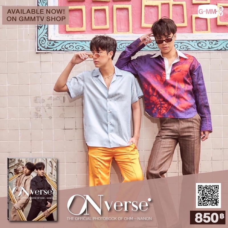[READY] OHM-NANON "ONVERSE" OFFICIAL PHOTOBOOK BY GMMTV