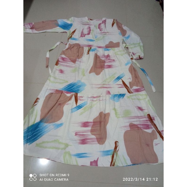 gamis rayon viscos