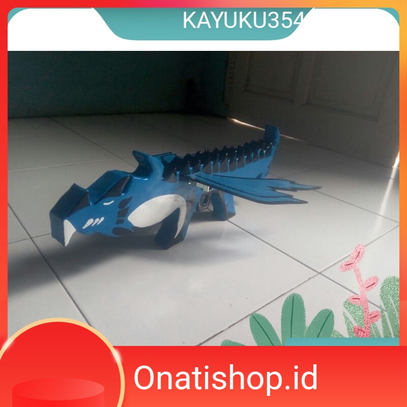 Senjata Mainan Skin ff AK DRACO