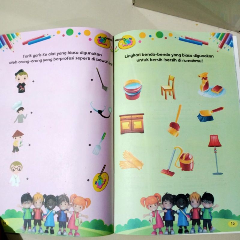 buku 100% siap masuk tk 32 halaman (15×24cm)