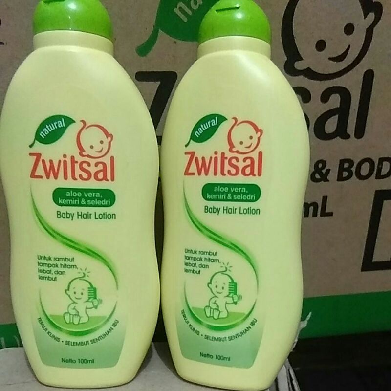 Zwitsal Baby Hair Lotion aloe Vera kemiri &amp; seledri 100ml