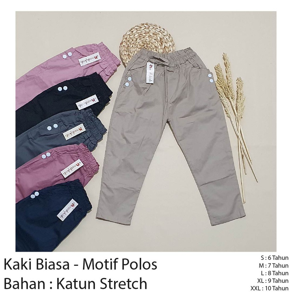  Celana  Panjang  Anak  Perempuan  Long Pants Cewek Umur 6 7 8 