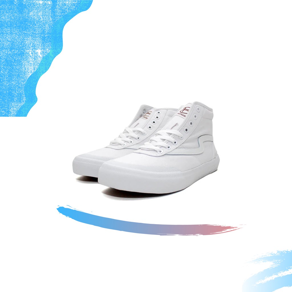 Patrobas Ivan Triple White High  Sepatu Patrobas Putih