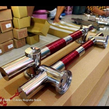 handle pintu 33cm pegangan pintu rumah minimalis gagang tarikan pintu stainless bulat mewah murah gagang pintu kuputarung