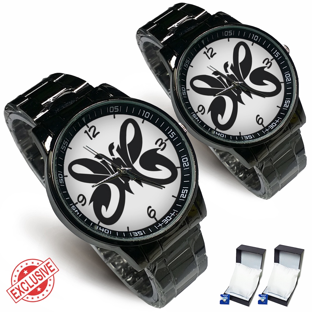 Jam Tangan Rantai Couple SLANK Motif 11