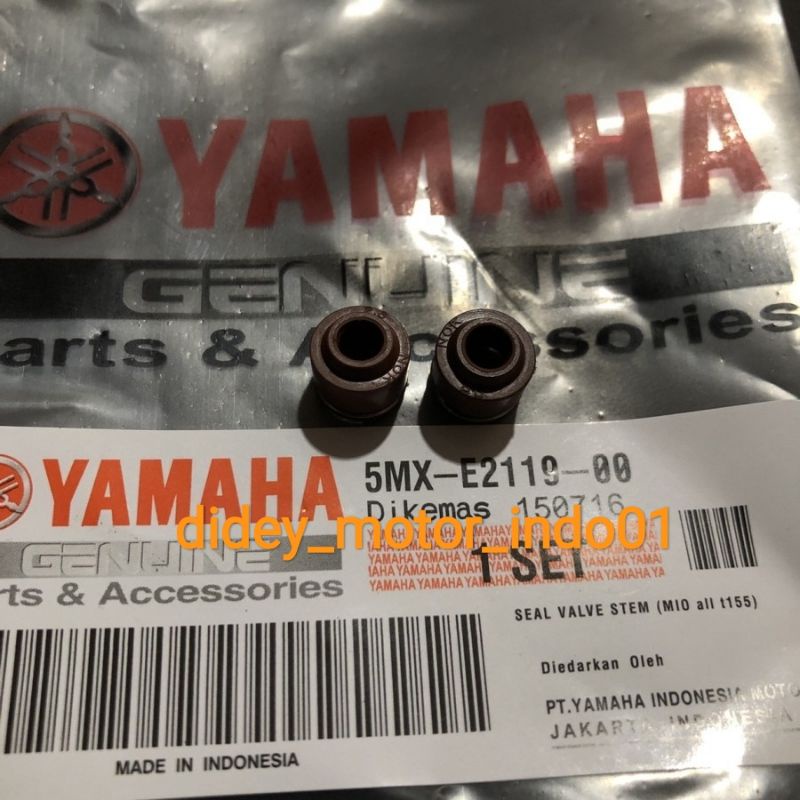 SEAL SIL KLEP MIO SOUL MIO SPORTY ASLI ORI YAMAHA 5MX E2119 00
