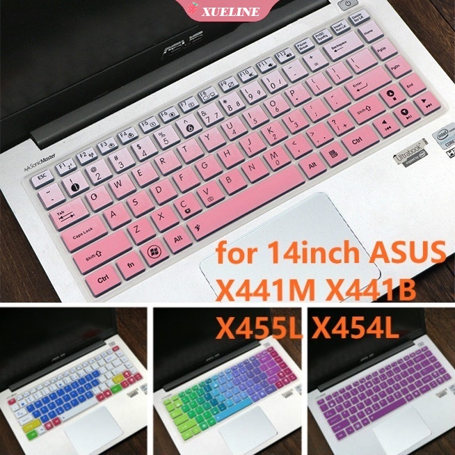 14 Inch For Asus X451C X451 X453 K455 W419L Colorful Silicone laptop Keyboard Protector Keyboard Cover Skin Waterproof  High quality  [ZL]