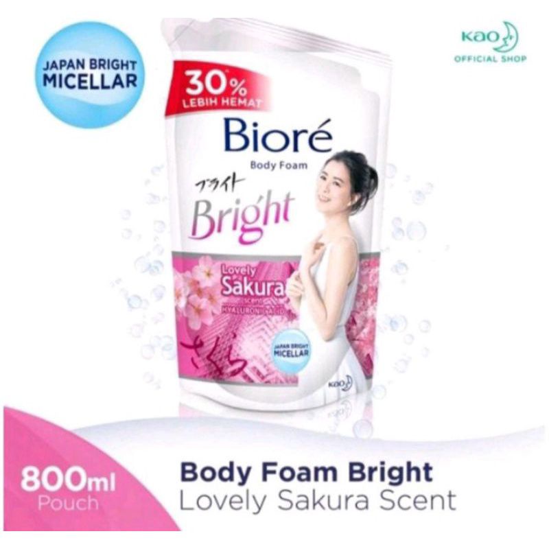 Bodywash Biore 800ml, Sabun mandi cair Biore 800ml