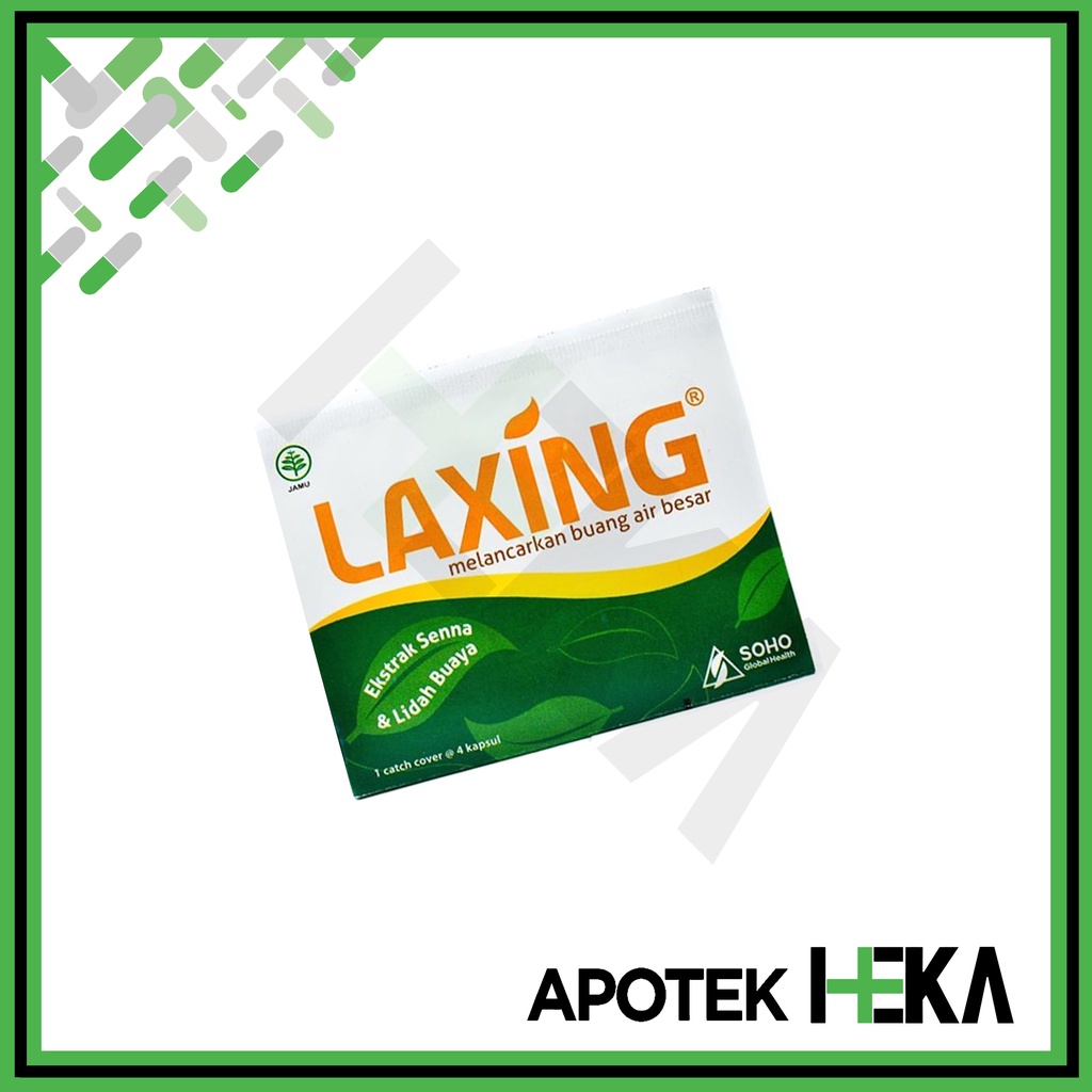 Laxing Strip isi 4 Tablet - Melancarkan BAB (SEMARANG)