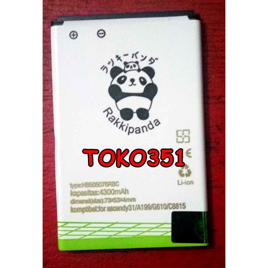 Batre Baterai Huawei Ascend G700 G710 A199 Batre Huawei Y3 II LUA-U22 HB505076RBC