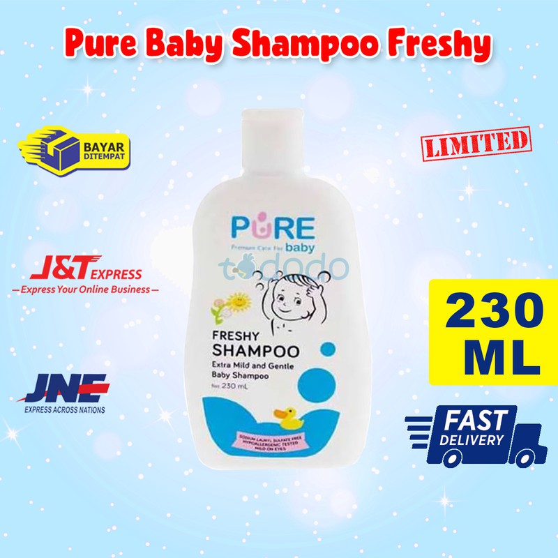 Pure Baby Shampoo Freshy 230ml / Sampo Bayi